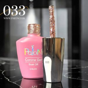 لاک ژل کرونا کد 033 پایون